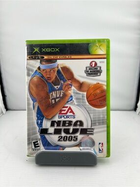 📀NBA Live 2005 Xbox Game - Green Case